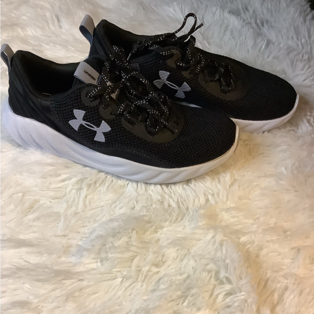 Gently worn black and silver Under Armour